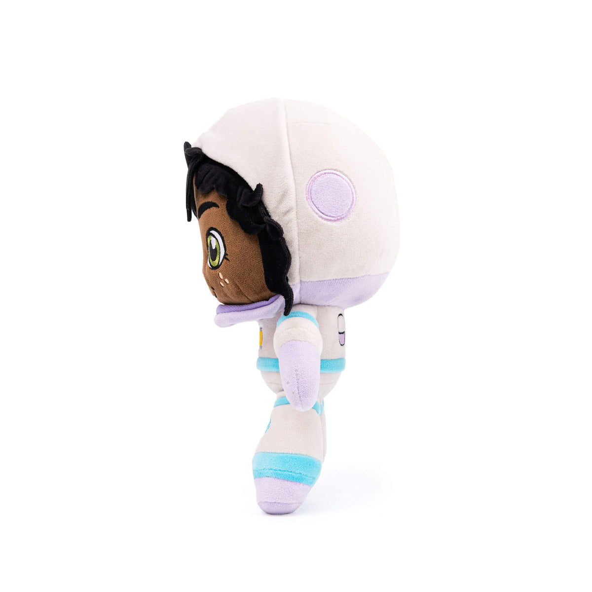 Aria Astronaut doll profile in astronaut gear - curious space explorer doll for kids 3+