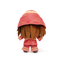 Felicity Firefighter doll back view with fire department equipment - Australian-designed career doll building confidence