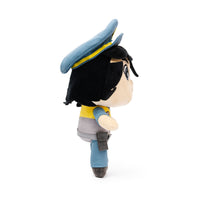 Pippa Police Officer plush side view showing blue uniform and belt tools - thoughtful community helper career toy