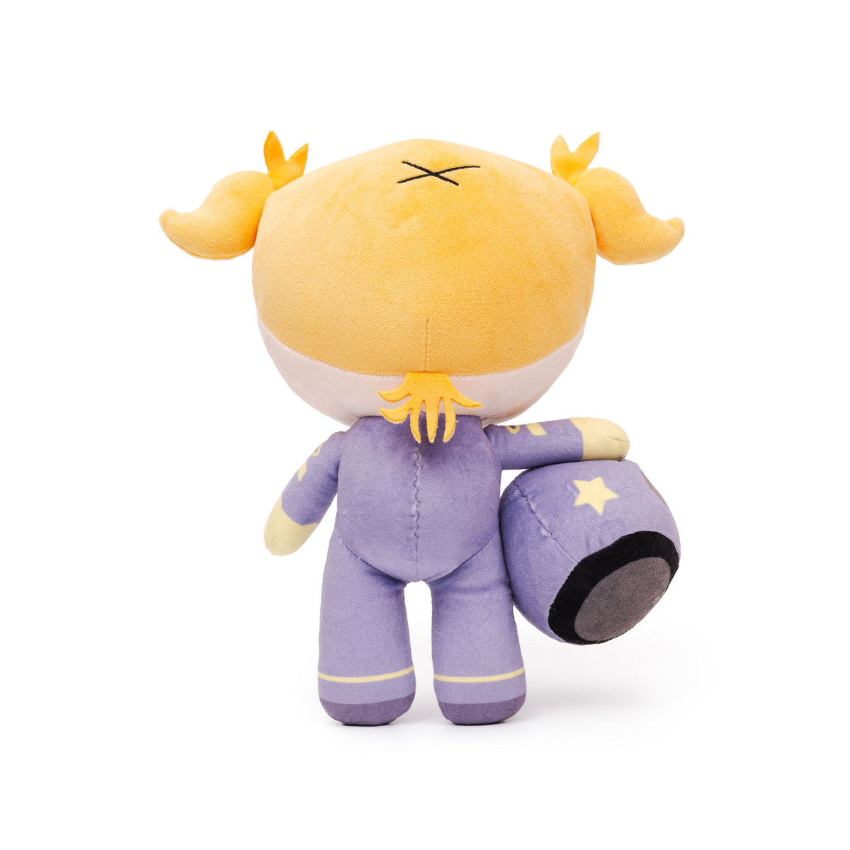 Rosie Racer plush back view with racing suit and helmet - Australian-designed career doll for ages 3+