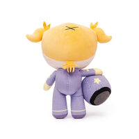 Rosie Racer plush back view with racing suit and helmet - Australian-designed career doll for ages 3+
